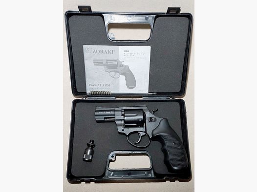 Zoraki R1 2,5 Zoll Revolver Kal. 9mm R.K. brüniert PTB 945 Stahltrommel