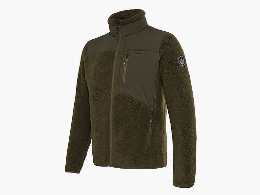 GIACCA – BERETTA – HALIFAX SHERPA FLEECE JACKET Green Moss