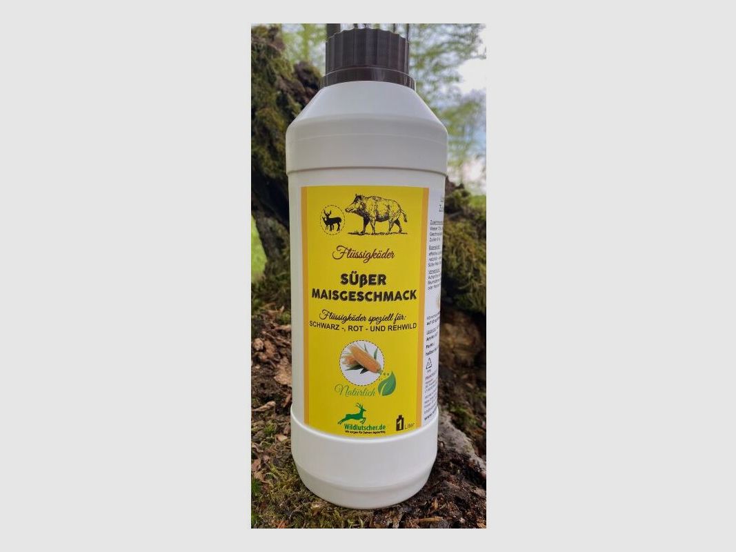 Wildlutscher Köderspray Zuckermais Sirup/ Duft 1 Liter