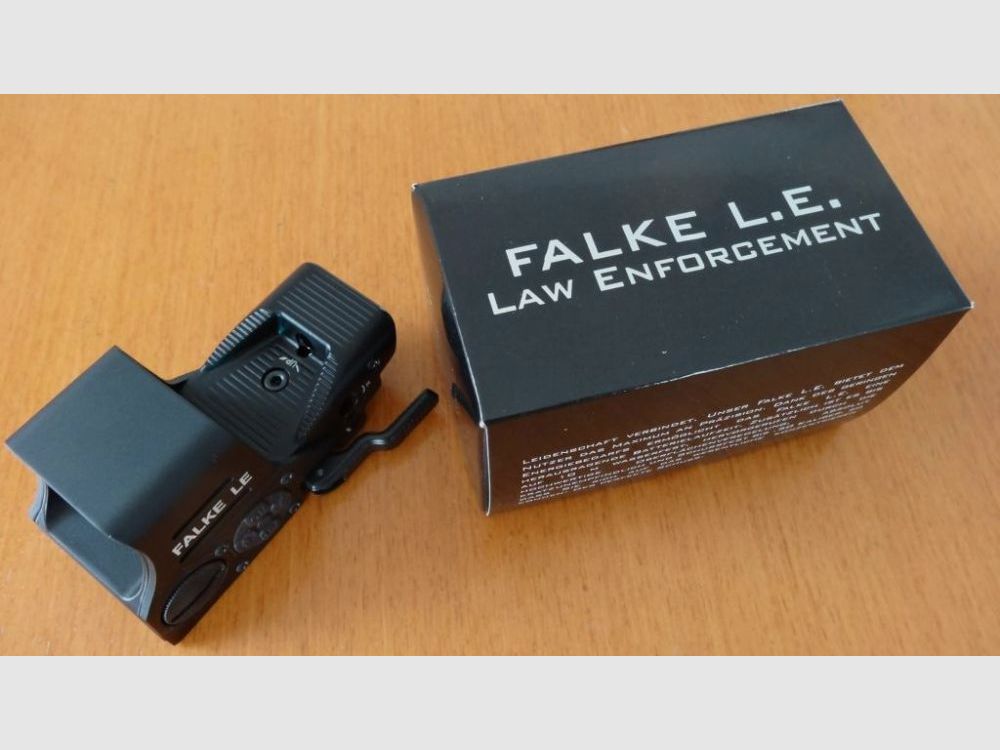 Falke 2 LE Visor de punto rojo resistente a disparos, apto para visión nocturna