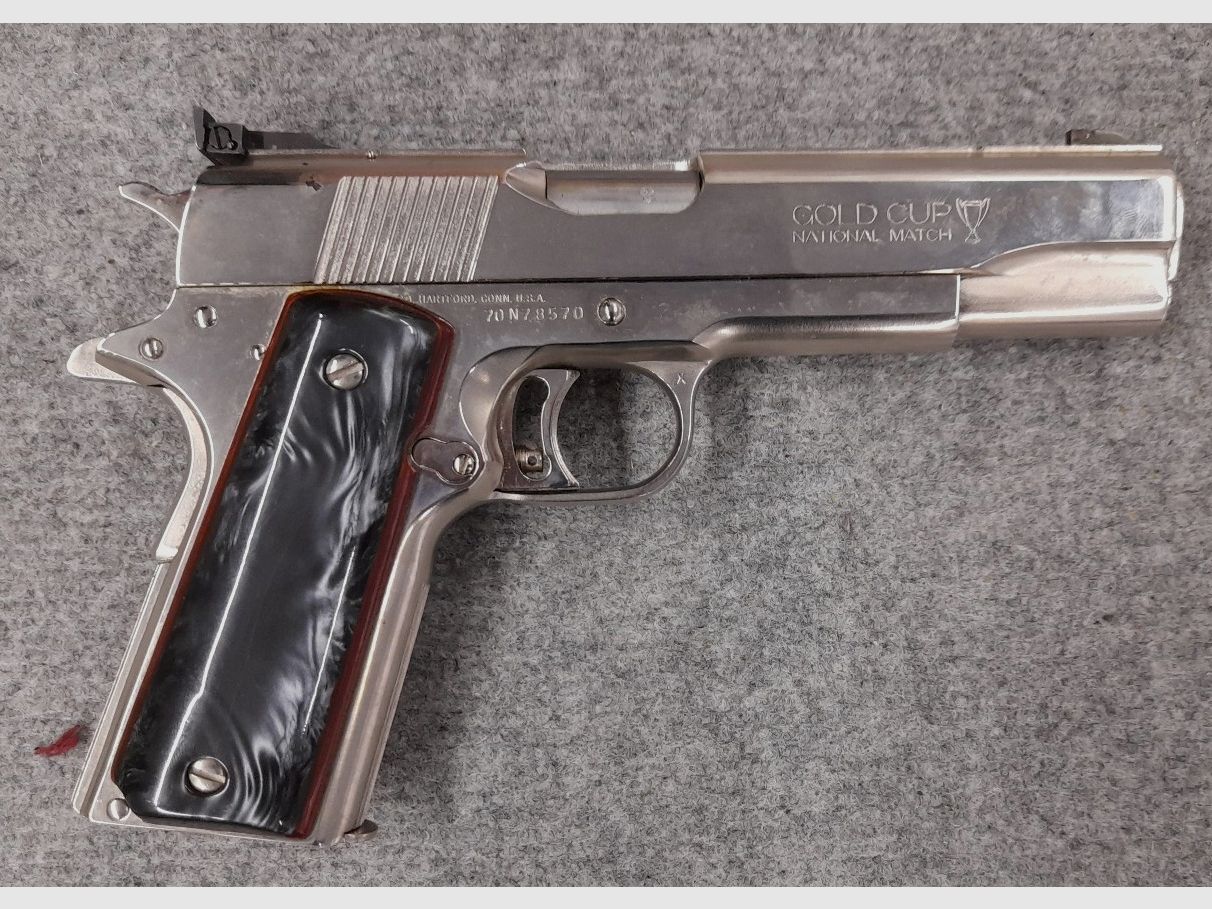 Colt Gold Cup National Match Pistole 45ACP - gepflegt