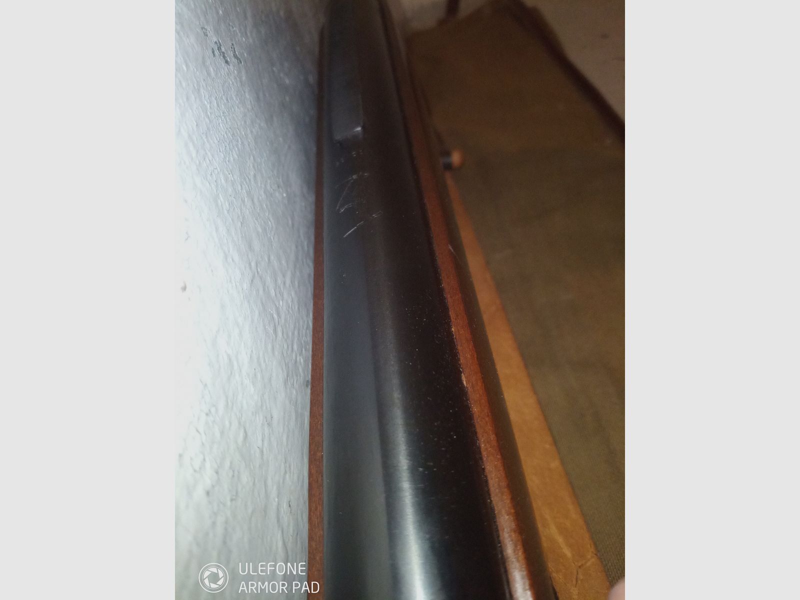 État impeccable carabine à air Diana Model 35; avec F signe 4,5 mm sac et sangle en cuir