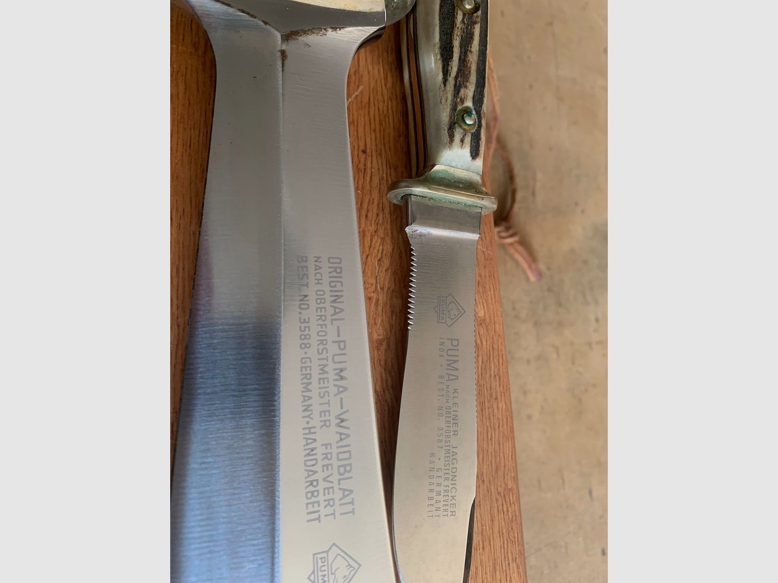 PUMA Waidbesteck von 1982