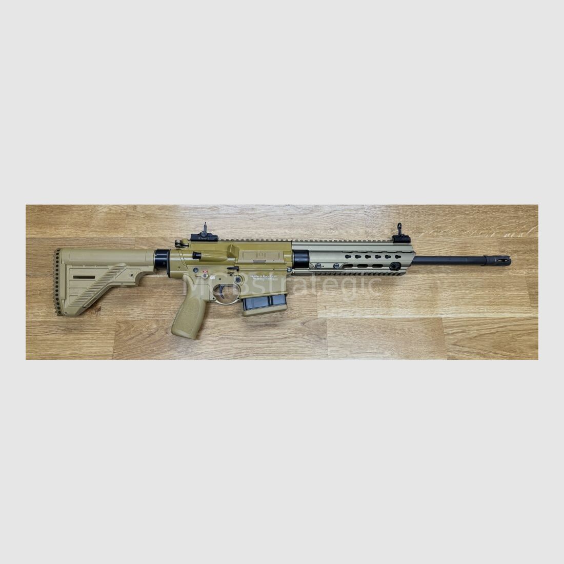 Heckler & Koch GmbH MR308 A3 SPECIAL EDITION halfautom. Geweer .308Win - G28 Patrouille Ontwerp & Techniek - vergelijkbaar met HK 417 M110A1 - Boven- en Onderdeel RAL8000 gecoat