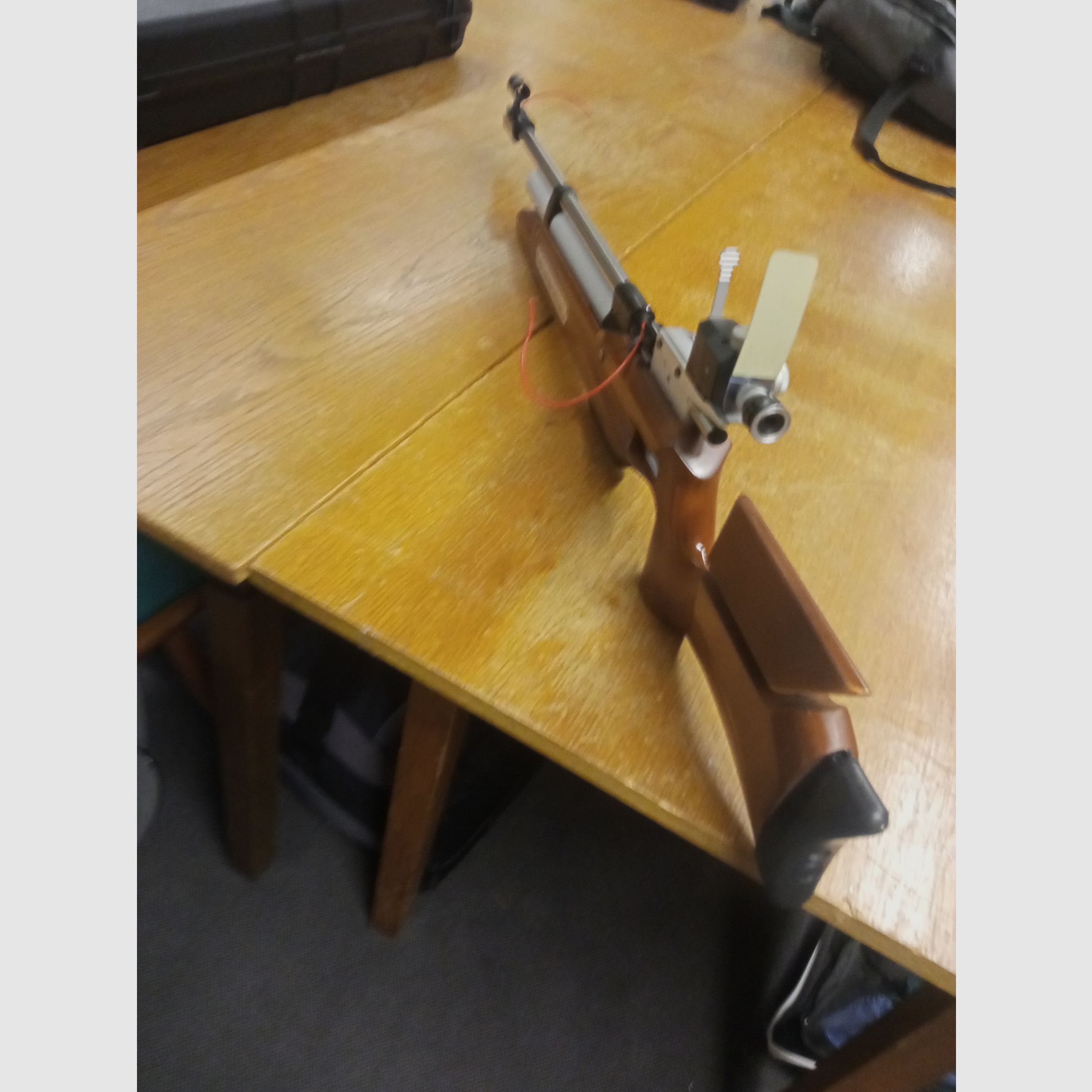 Used air rifle FWB 700 wood.