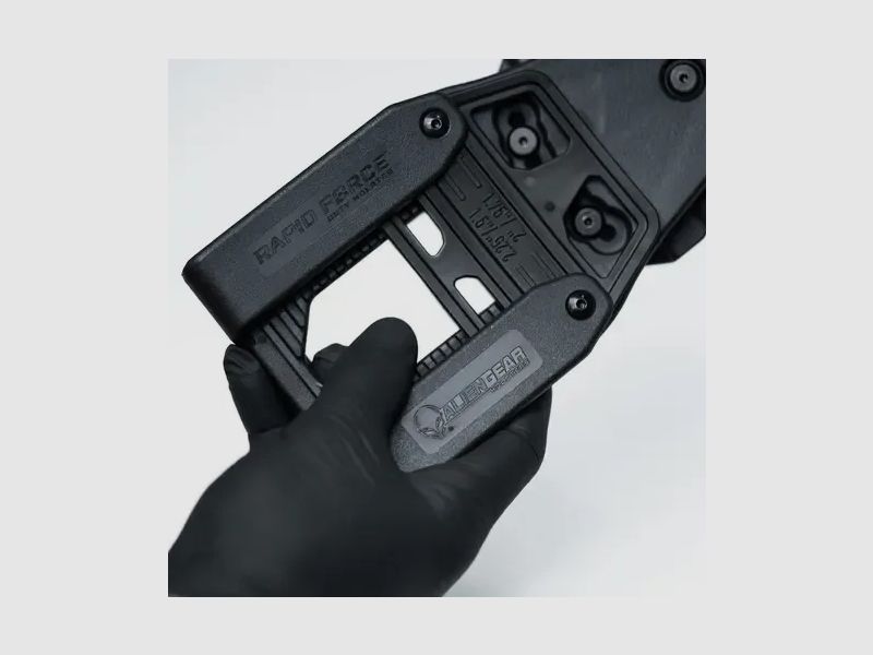 Rapid Force Belt Slide - Low Ride (Black) Alien Gear, image 2 sur 4