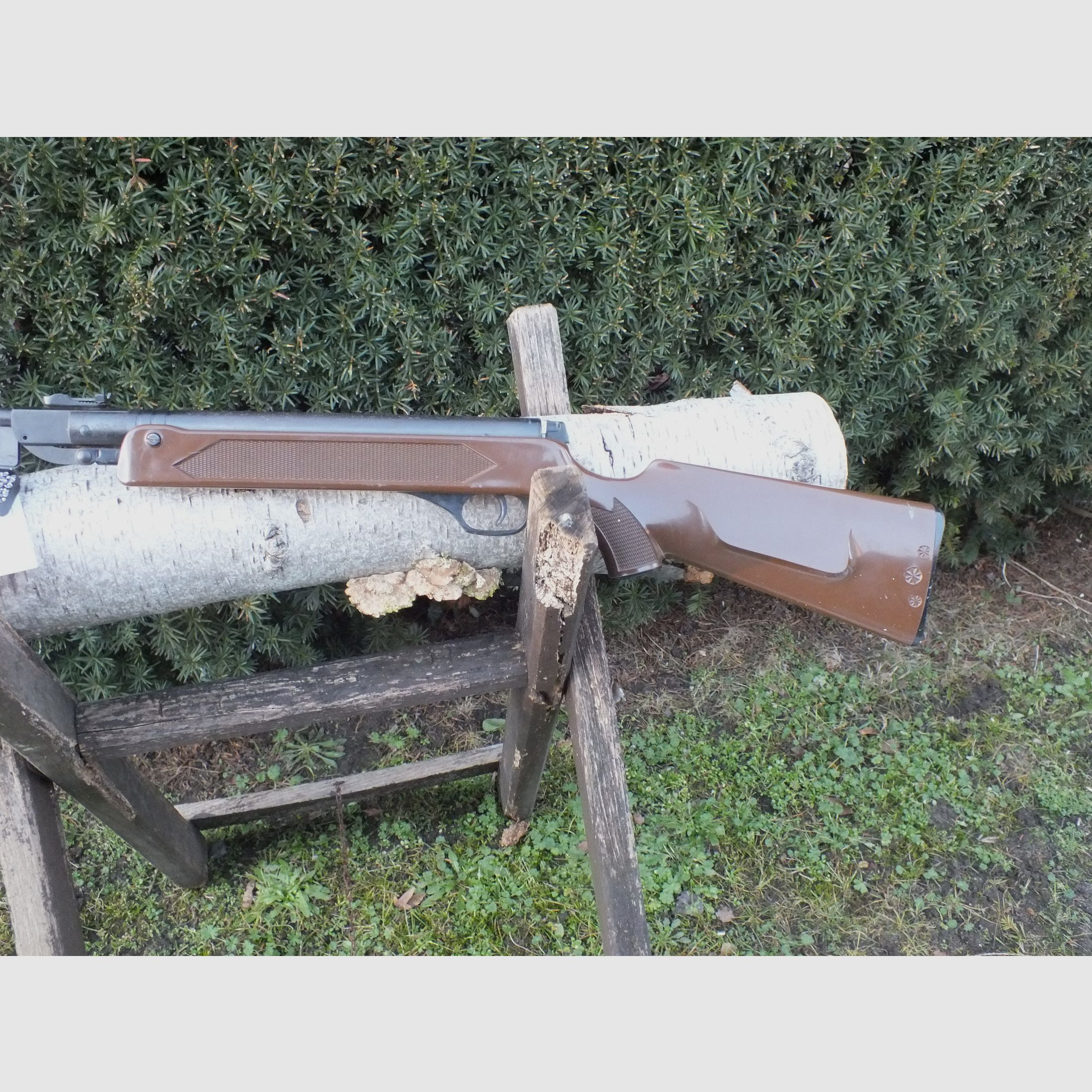 Suhler air rifle Haenel 304 with Scornaterschäftung. Today without shipping costs!