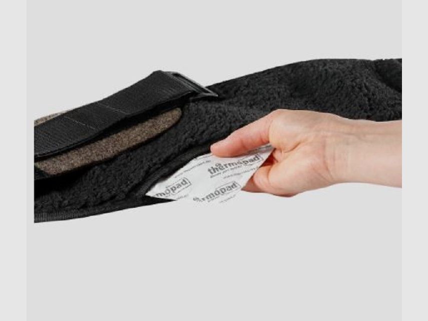 Wollfilz Nierenwärmer mit Tasche für Wärmekisschen ideal im Herbst und Winter
