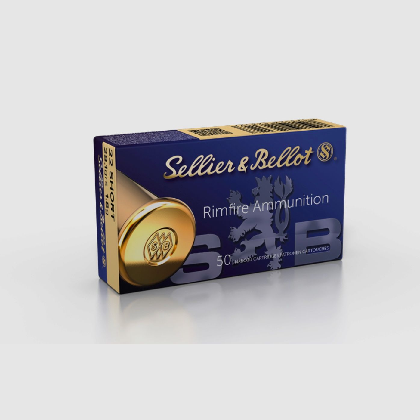 Sellier & Bellot 119673 .22 short Target 1.8g 28.1grs.