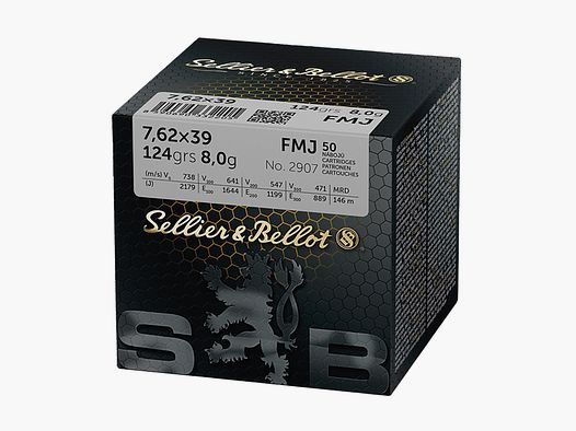 S&B Büchsenmunition 7,62×39
