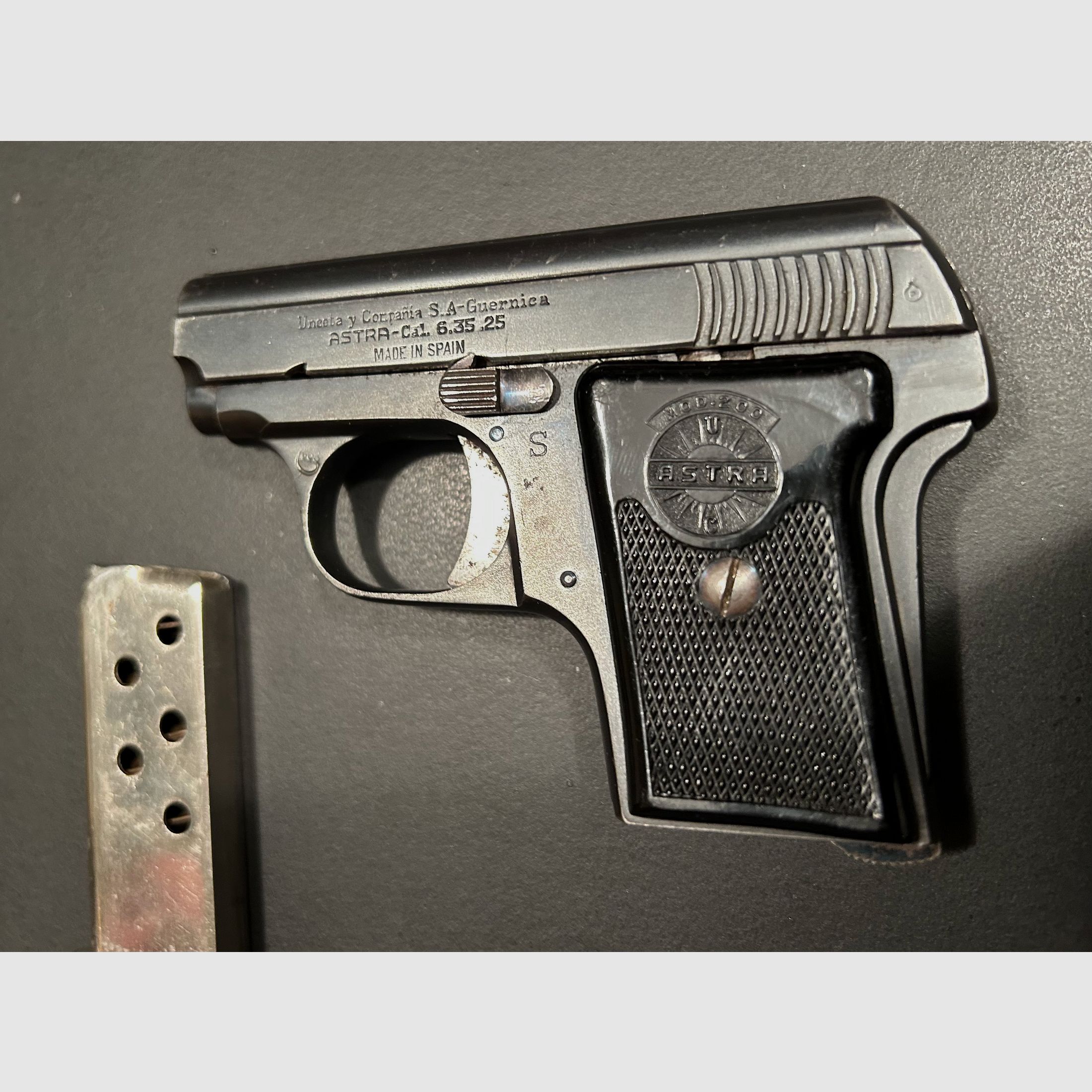 Pocket pistol Astra 6.35mm