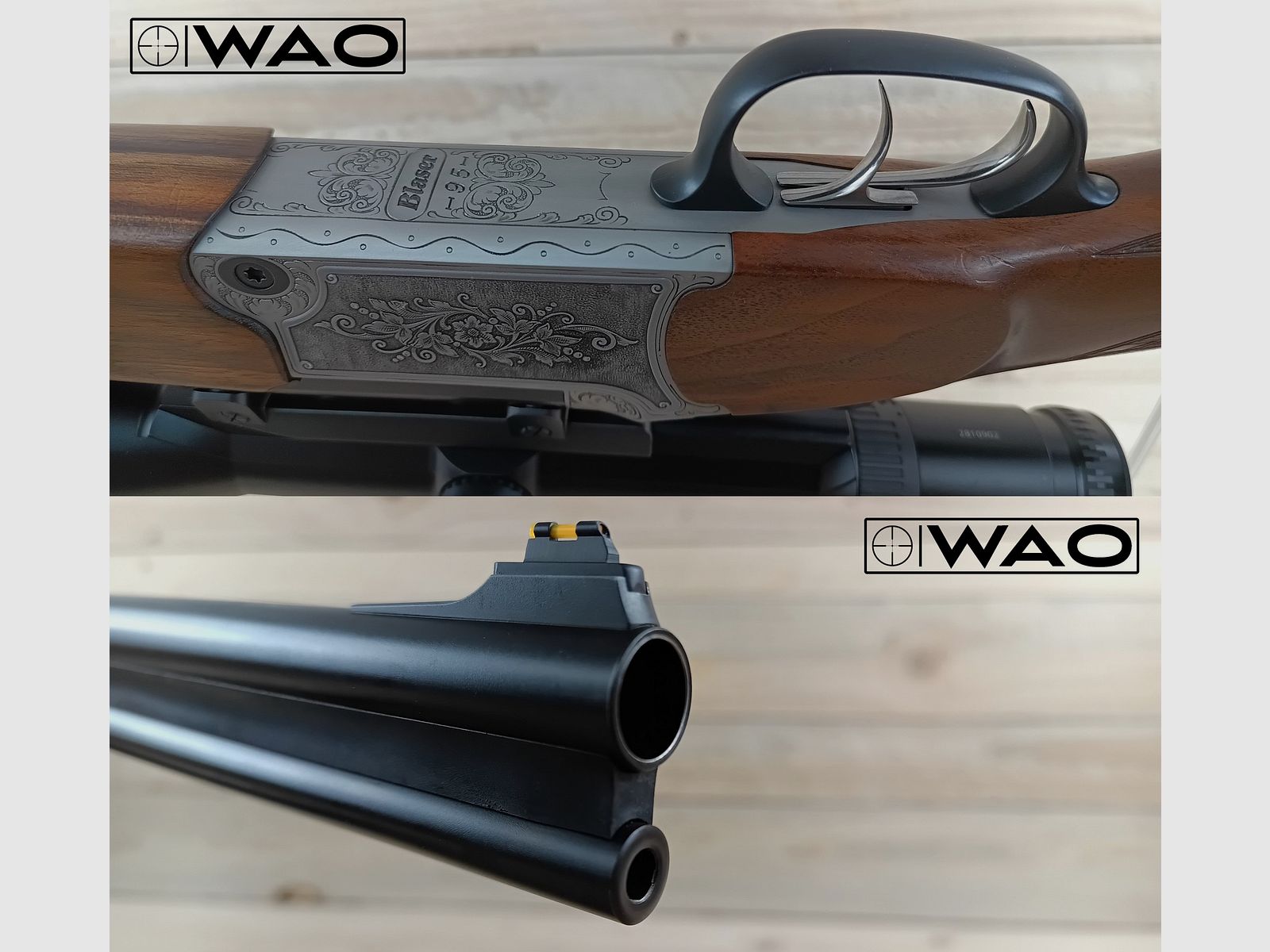 Blaser BBF 95 Prestige, BBF95, Kal. 7x57R; 16/70 *inkl. Zeiss Optik mit Leuchtabsehen*