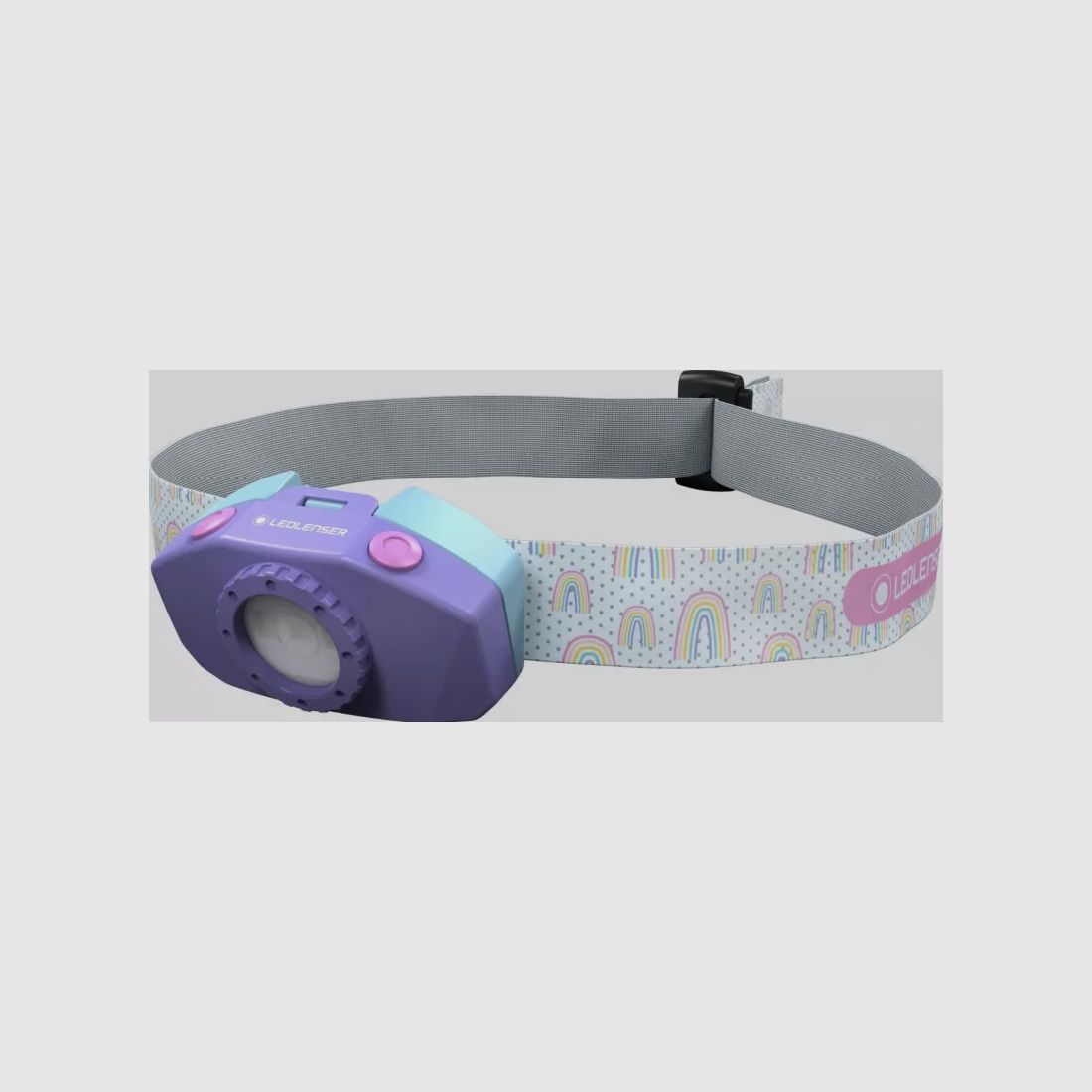 Led Lenser Hoofdlamp KIDLED 4 Paars Oplaadbaar, afbeelding 2 van 5