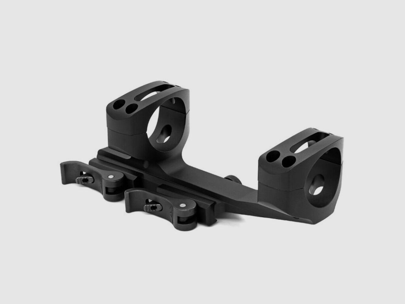 Montage Warne QD X-SKEL - monobloc 34mm Weaver Noir