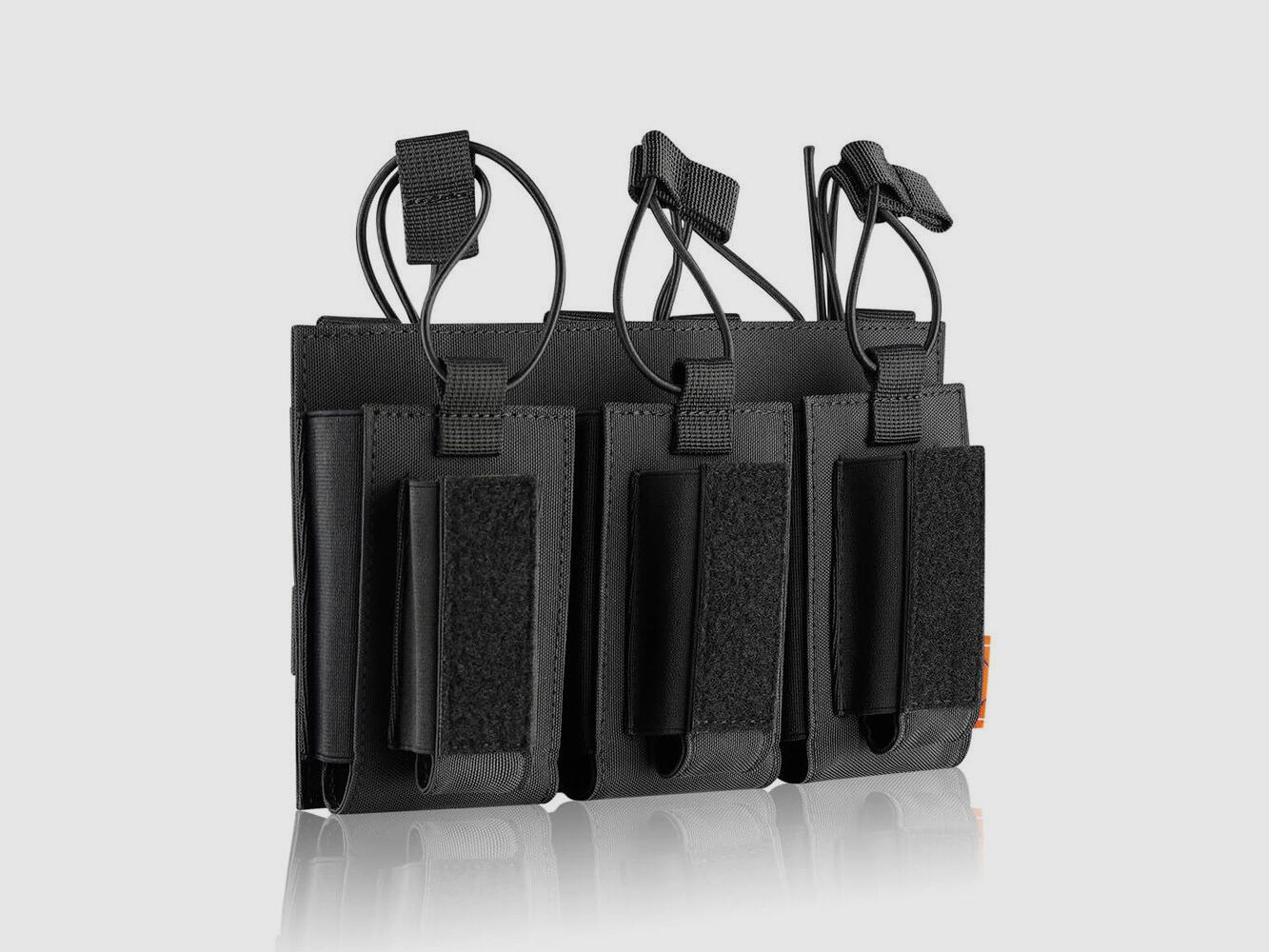CYTAC Triple Mag Pouch Pistolet Carabine Noir M4 /M14 /M16 /AK /AR