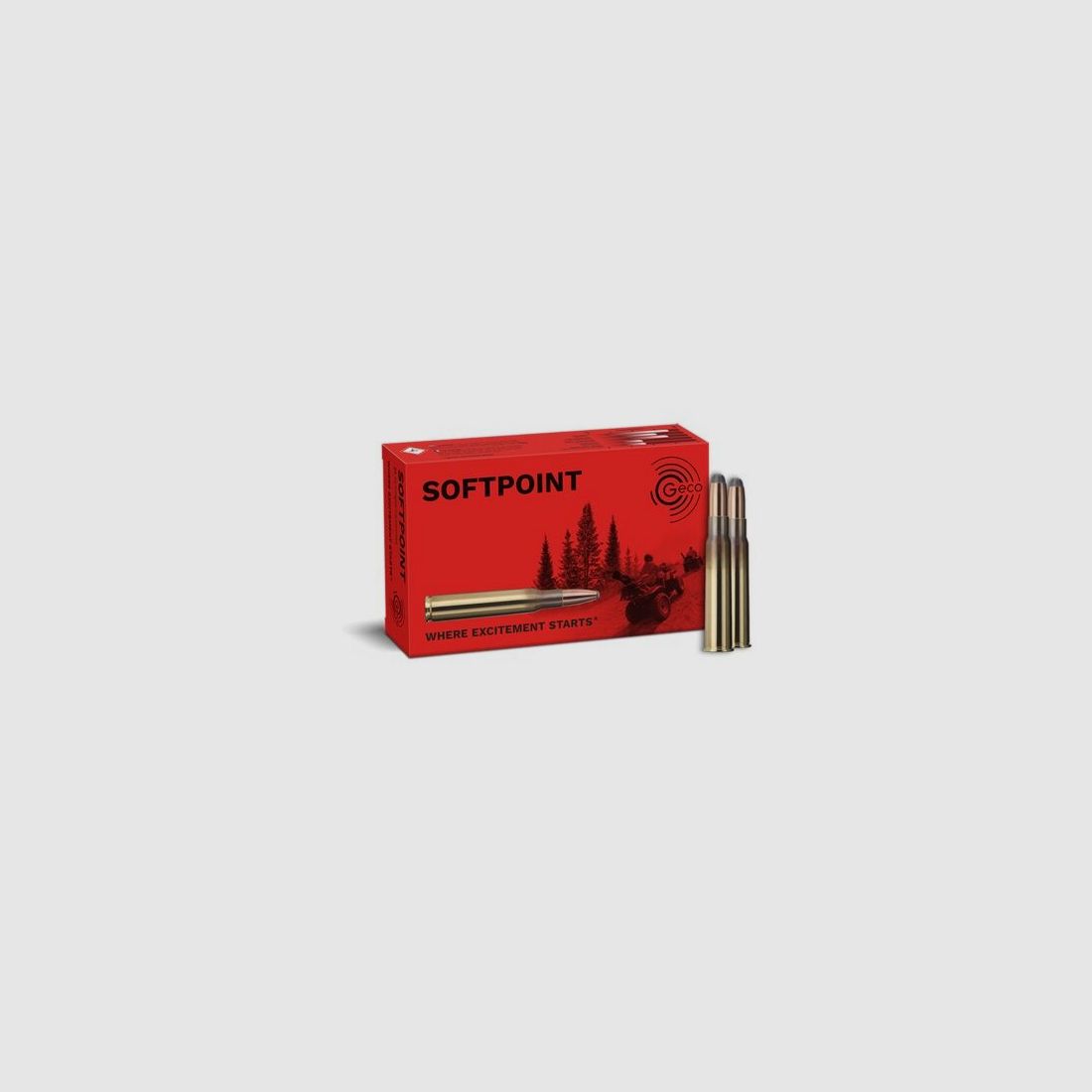 Geco Teilmantel 185grs - 20Stk