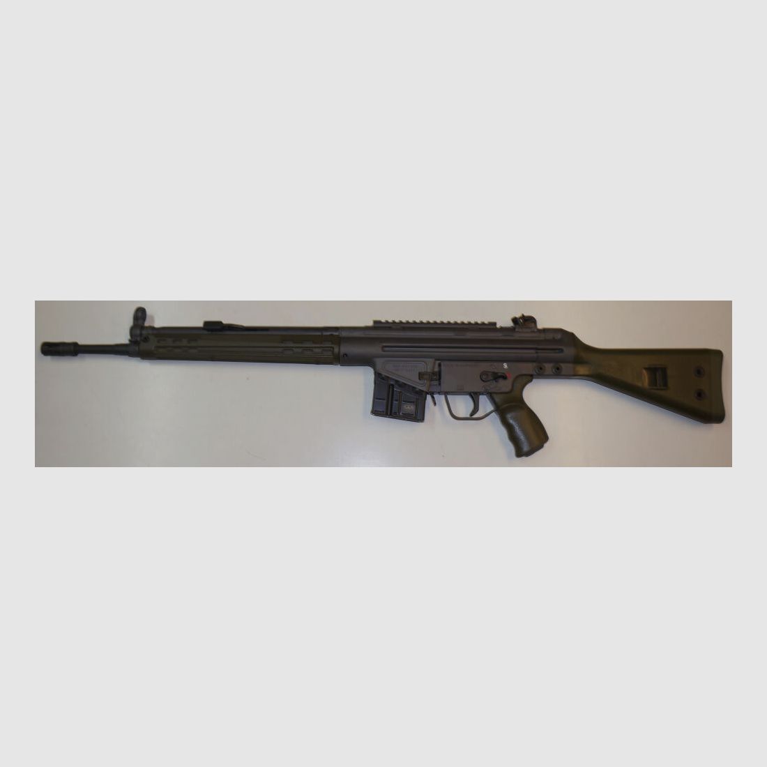 Schwaben Arms GmbH rifle semiautomática SAR M41 SPORTMATCH MF3 G3KT calibre 308win. - HECHO EN ALEMANIA - similar a HK41/G3