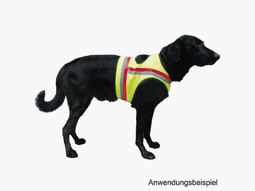 Gilet de signalisation pour chien Jaune - S