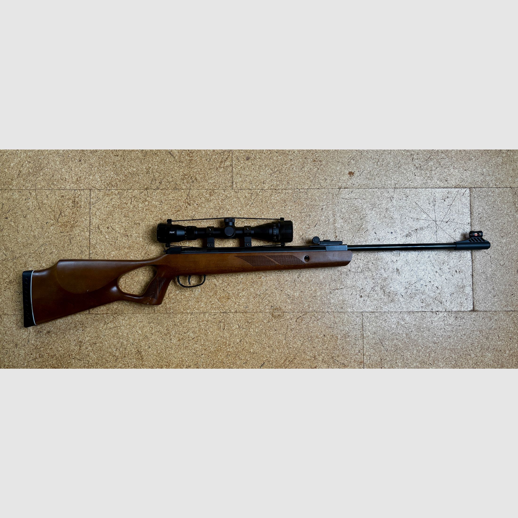 Diana 250 two-fifty Knicklauf Luftgewehr Kaliber 4,5 mm Diabolo (P18) + ZF 3-9x32