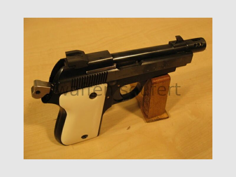 Unique L pistol elegantly refined