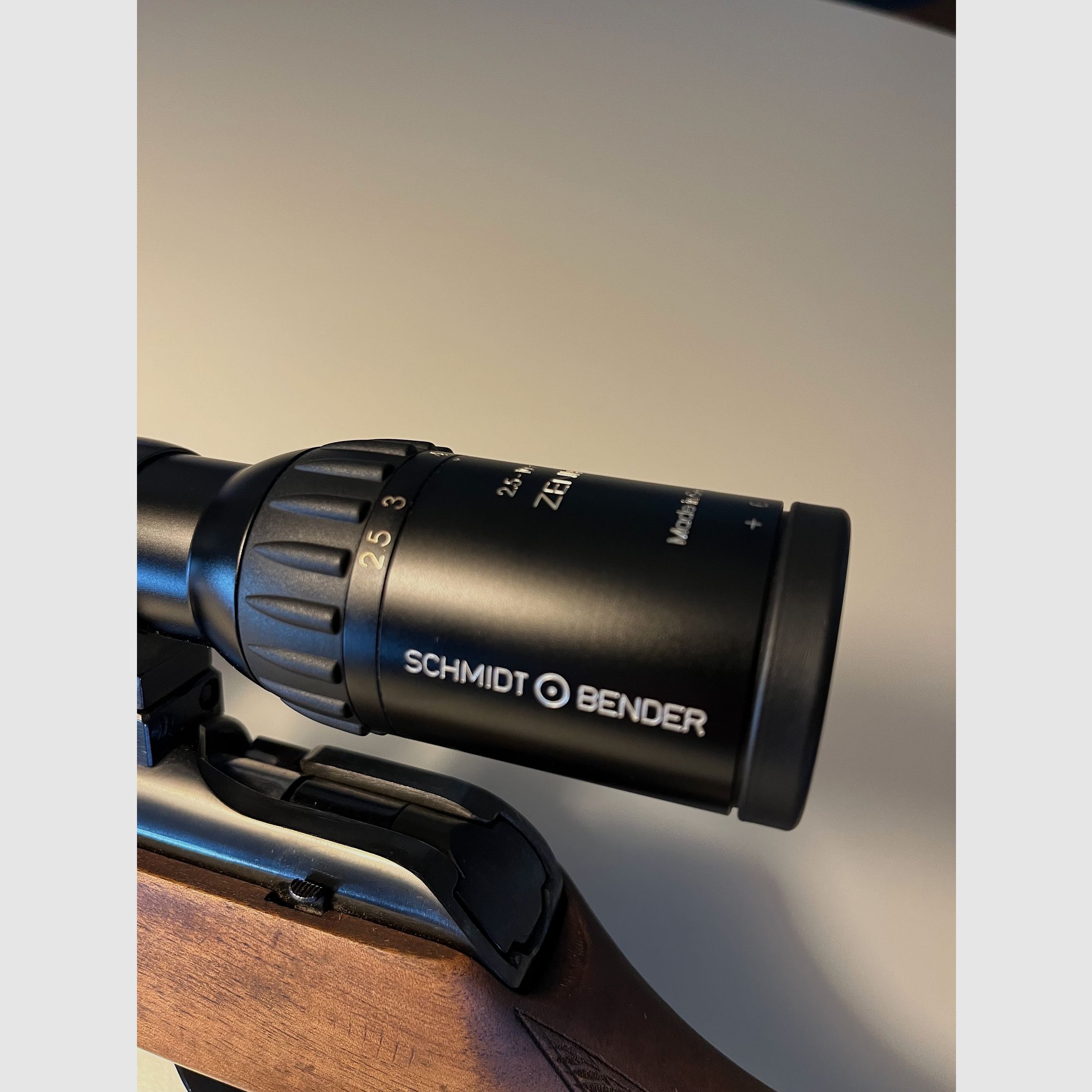 Schmidt und Bender Zenith 2.5-10x56 EAW swivel mount OVP (Zeiss, Swarovski, riflescope)