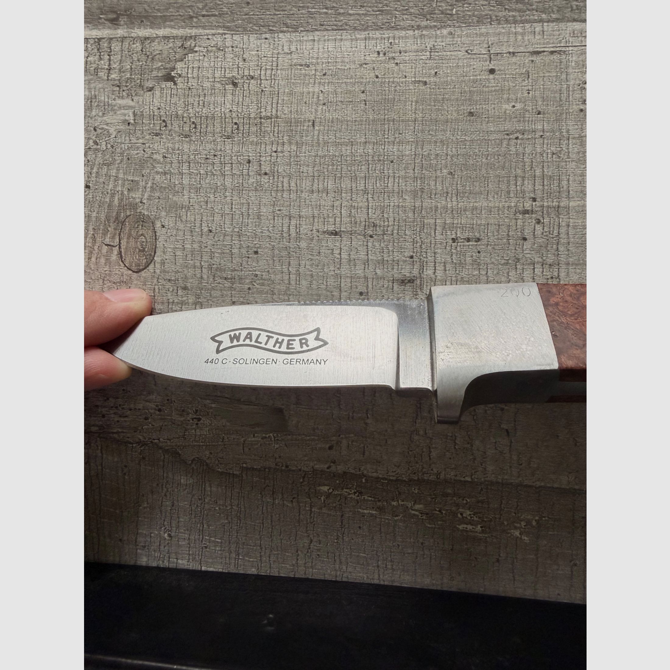 Walther Vintage cuchillo de caza, imagen 3 de 3