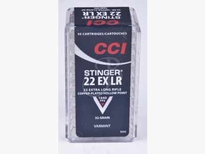 CCI PATRONEN Kal.22 LR STINGER PENTA POINT HP 5050