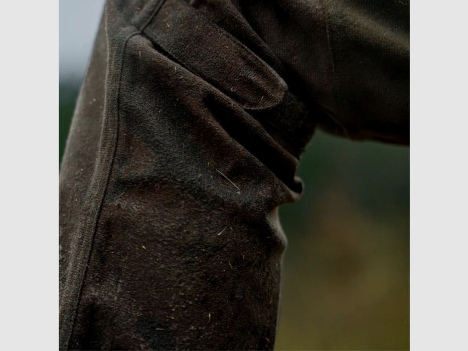Härkila D-Pants Aspire HWS | hunting green/shadow brown, image 5 of 18