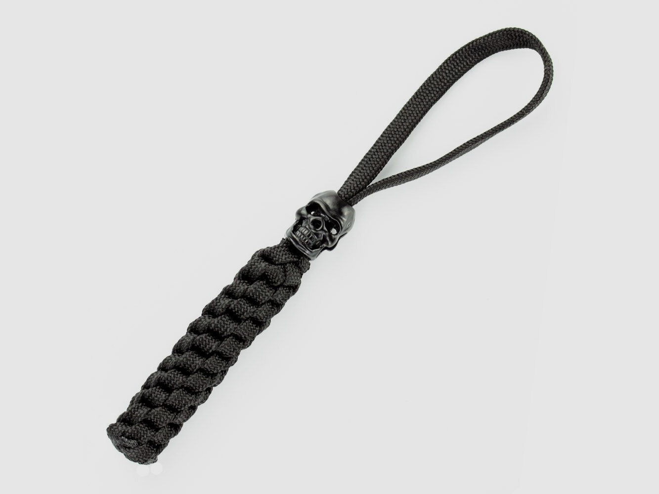 Lanyard mit Totenkopf Schwarz