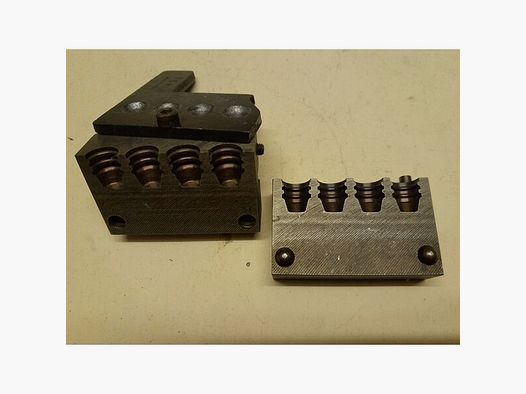 4-fach Kokille Kaliber .452 für Kal. .45 ACP, 170gr 11,0gr von Saeco