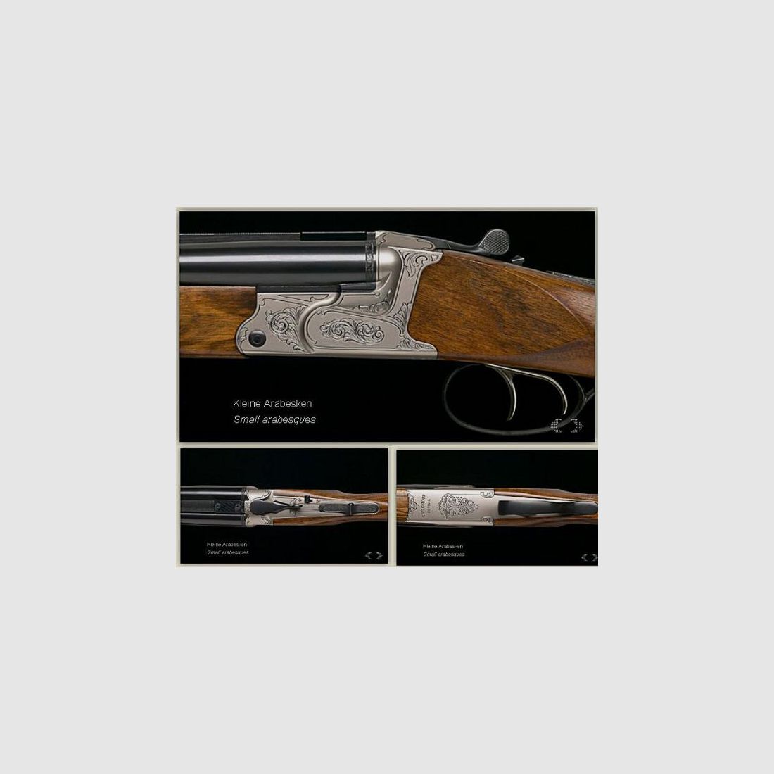 KRIEGHOFF Mehrpreis für Neuwaffe Gravur: 1 Kleine Arabesken Optima-Ultra-Classic-Hubertus