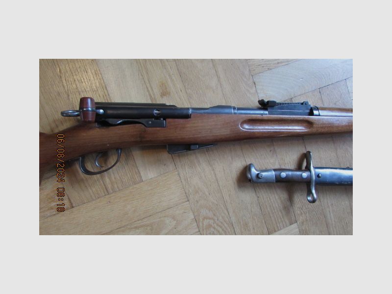 Schweizer Gewehr 11 mit Bajonnet, Kal. 7,5x55