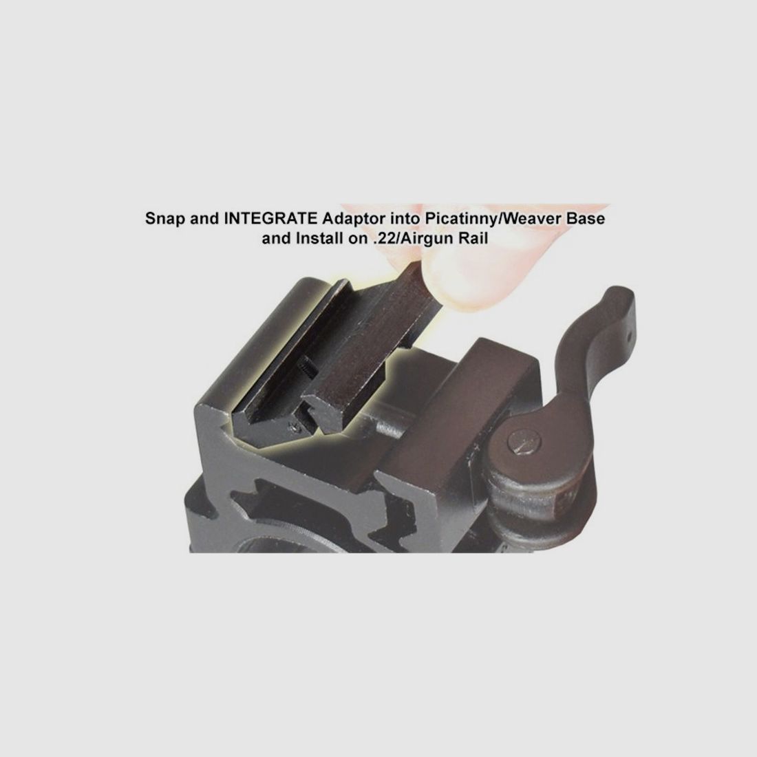 Leapers UTG DTP Dovetail - Picatinny Konverter, Bild 2 von 4