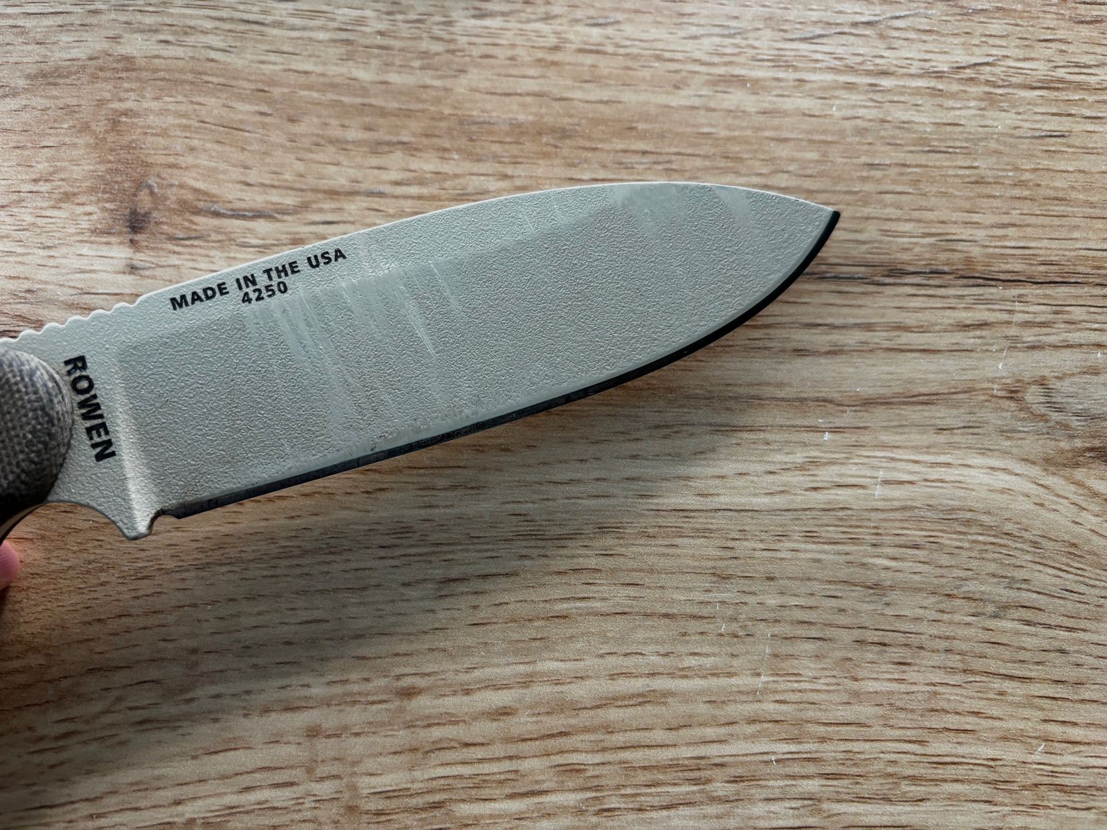 Esee - Laser Strike Tan - mit Skull Logo ( selten ) - aus Sammlung 