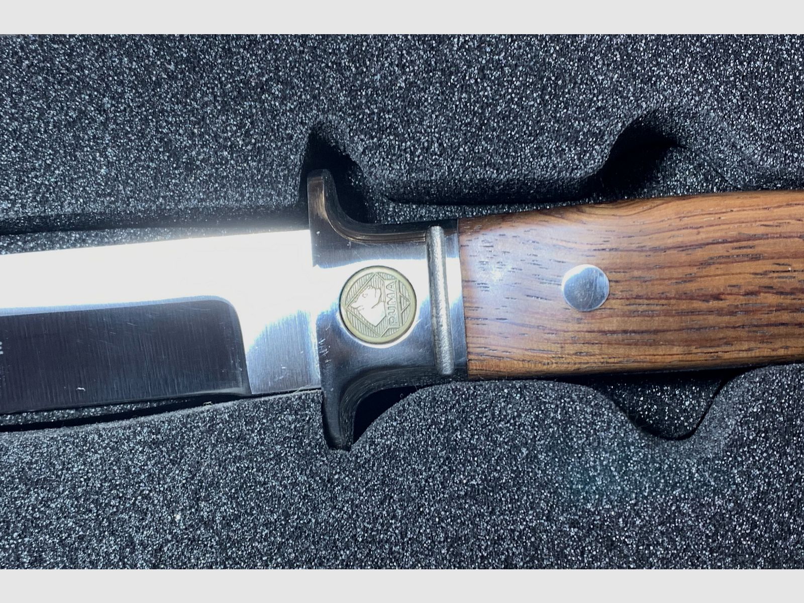 Cuchillo de caza PUMA COUGAR cuchillo de colección de madera