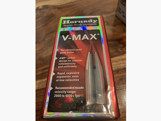 Hornady Vmax 95gr .264 6,5mm 100 St