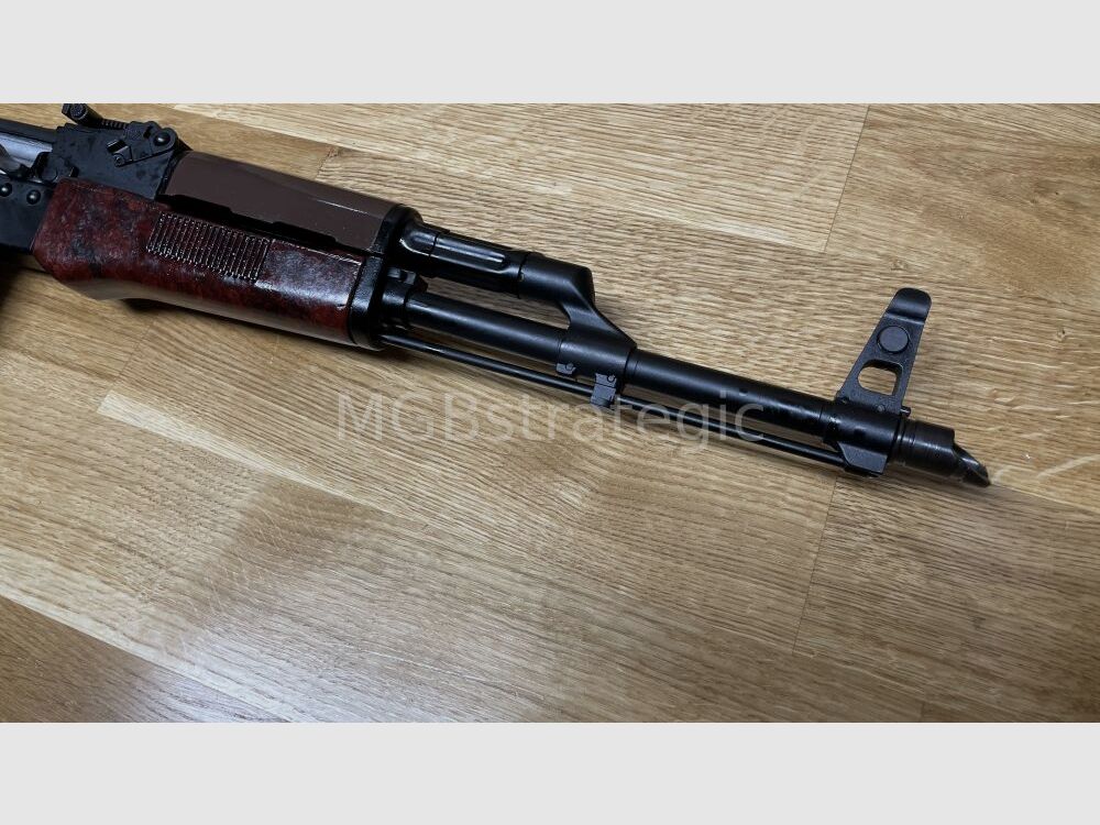 sportowo dopuszczony! WBP Jack - półautomatyczna broń .223Rem oryginalne części DDR NVA - system AKM AK47 AK74 - tłumik płomieni AKM