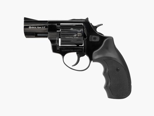 Ekol Viper 2.5'' Black 9mm R. - Gas-Signal