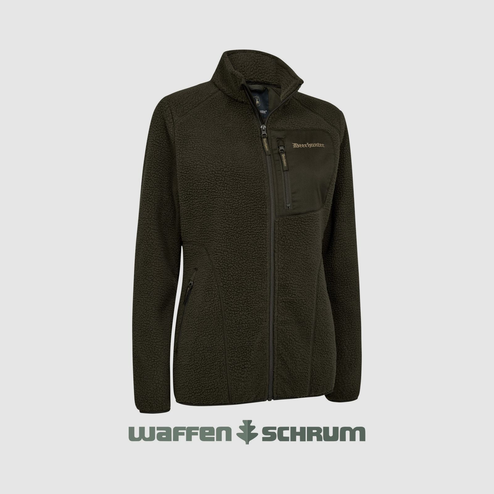 Deerhunter Fleece Jacket Lady Atlas Forest Game