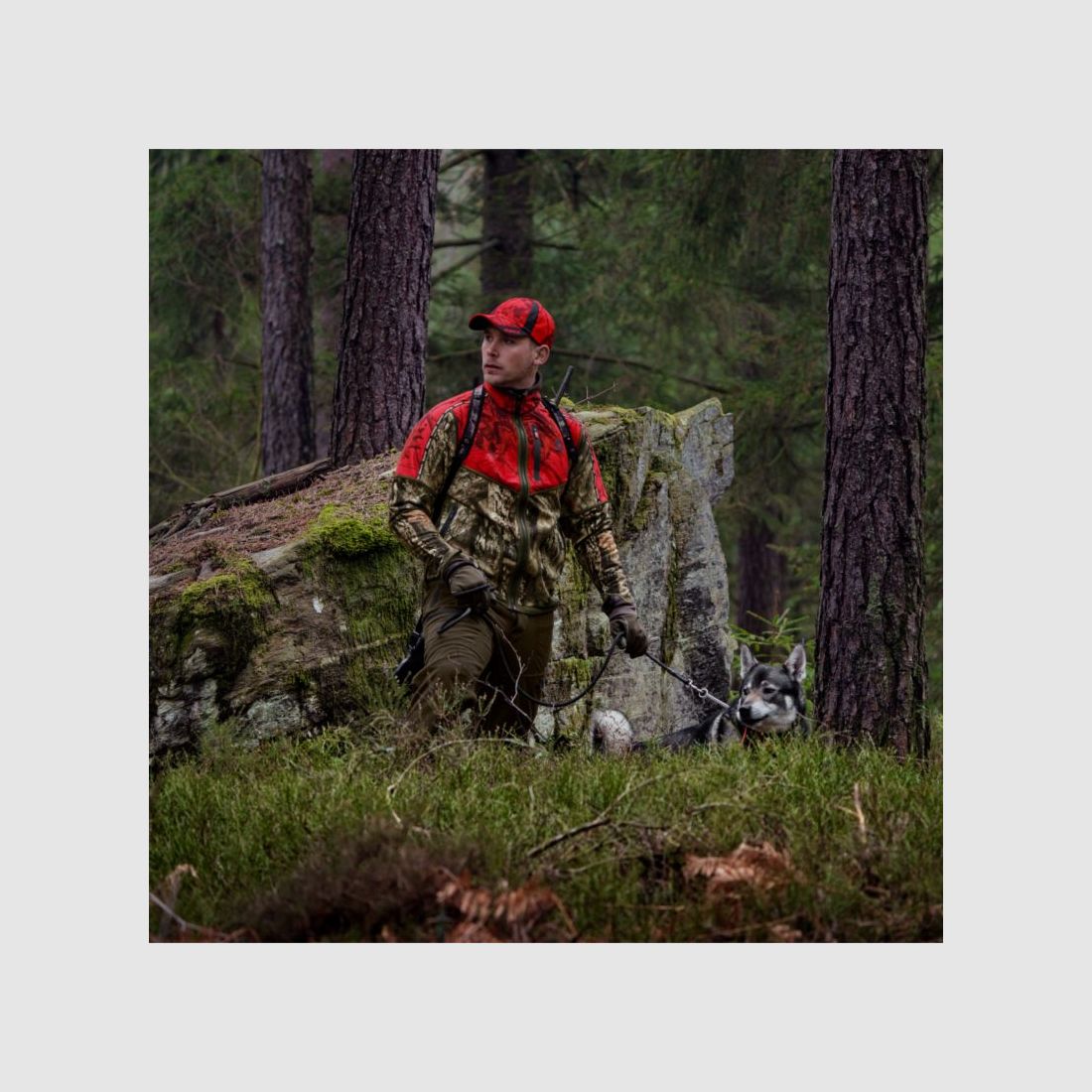 Härkila H-Fleecejacke Kamko Camo Reversible WSP, Bild 14 von 18