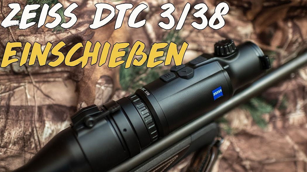 Geartester - Zeiss Wärmebildvorsatzgerät DTC 3/38 einschießen