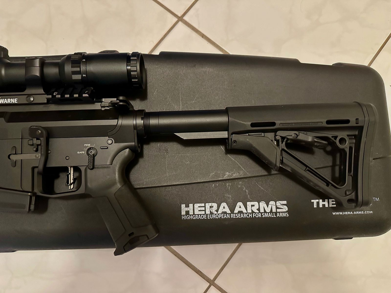 Selling as-new semi-automatic rifle from Hera Arms The 15th