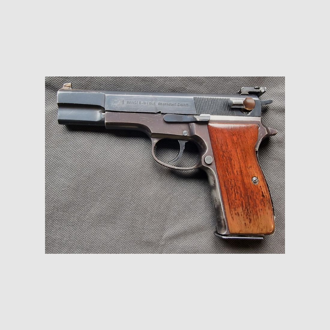 Mauser Mod. 90 DA, FEG P9, Kopie Browning High Power HP SA/DA Großkaliber Pistole Pistole 9 mm Luger