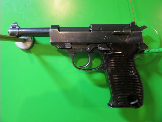 EXTREM SELTENE -480- Walther P38 (P.38), Wehrmacht, WaA 359, 9 mm Luger, alles original, 2 Magazine, nummerngleich      #92