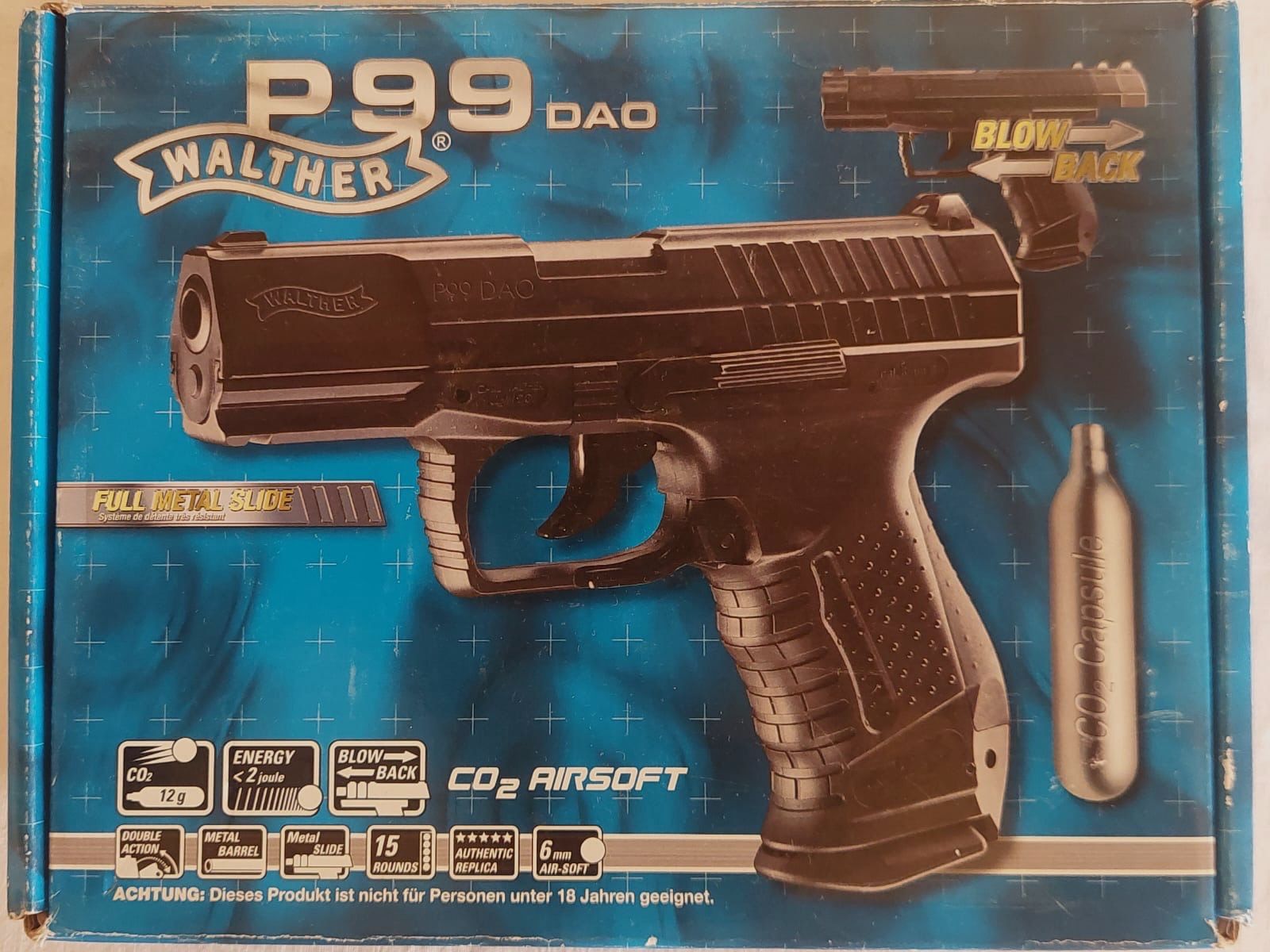 Walther P99 DAO Co2 6mm Softair