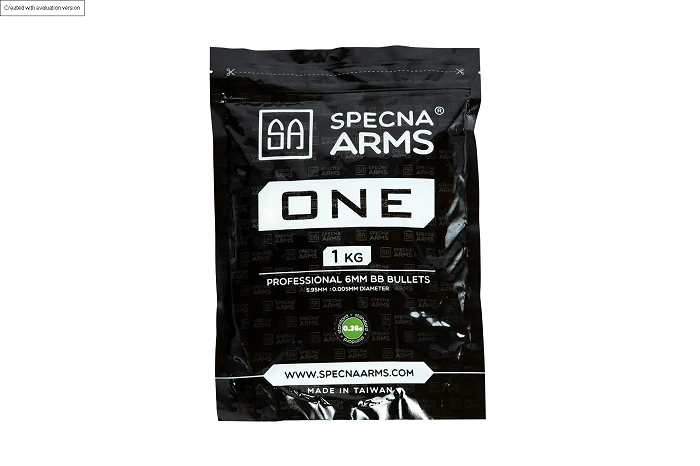Specna Arms ONE 6 mm Airsoft BBs 0.36 g – 1 kg – white, image 3 of 4