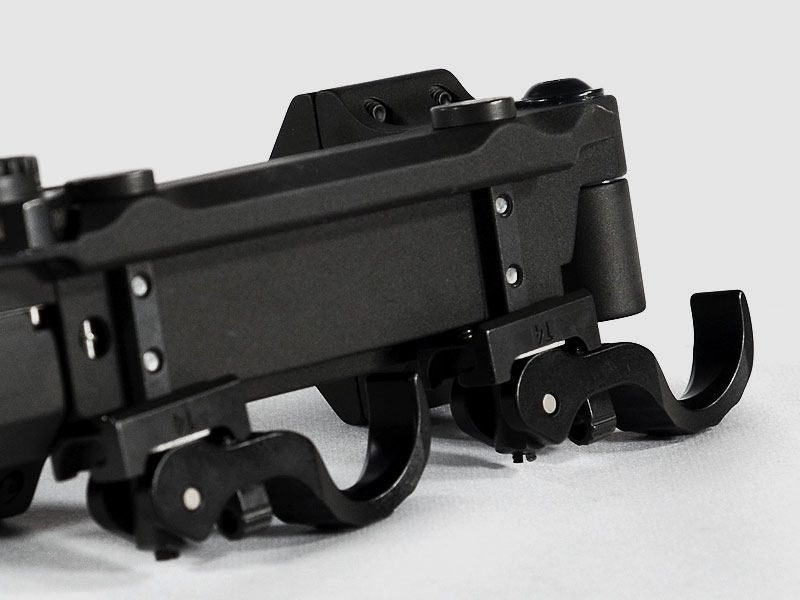 ERATAC block mount with adjustable forward tilt, quick release lever ø 34 mm + 20 mm height (0-20 mrad forward tilt), 351 g