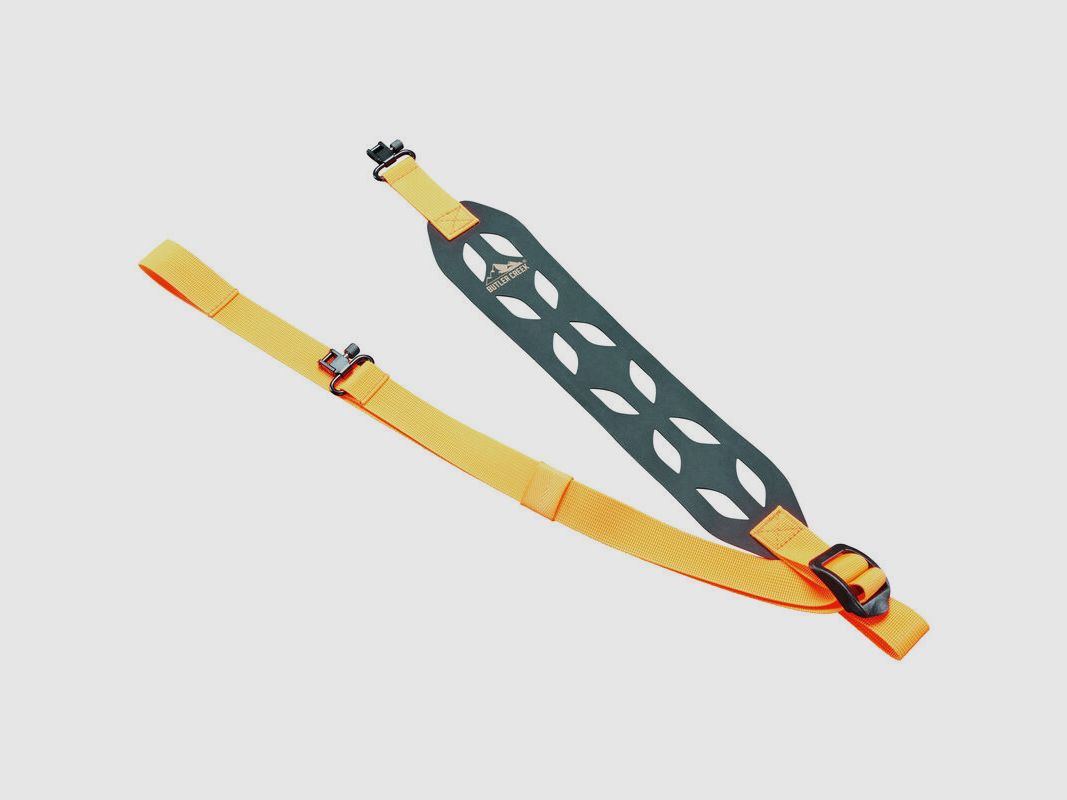 Featherlight Minimalist Sangle de Fusil orange/noir, avec Swivels