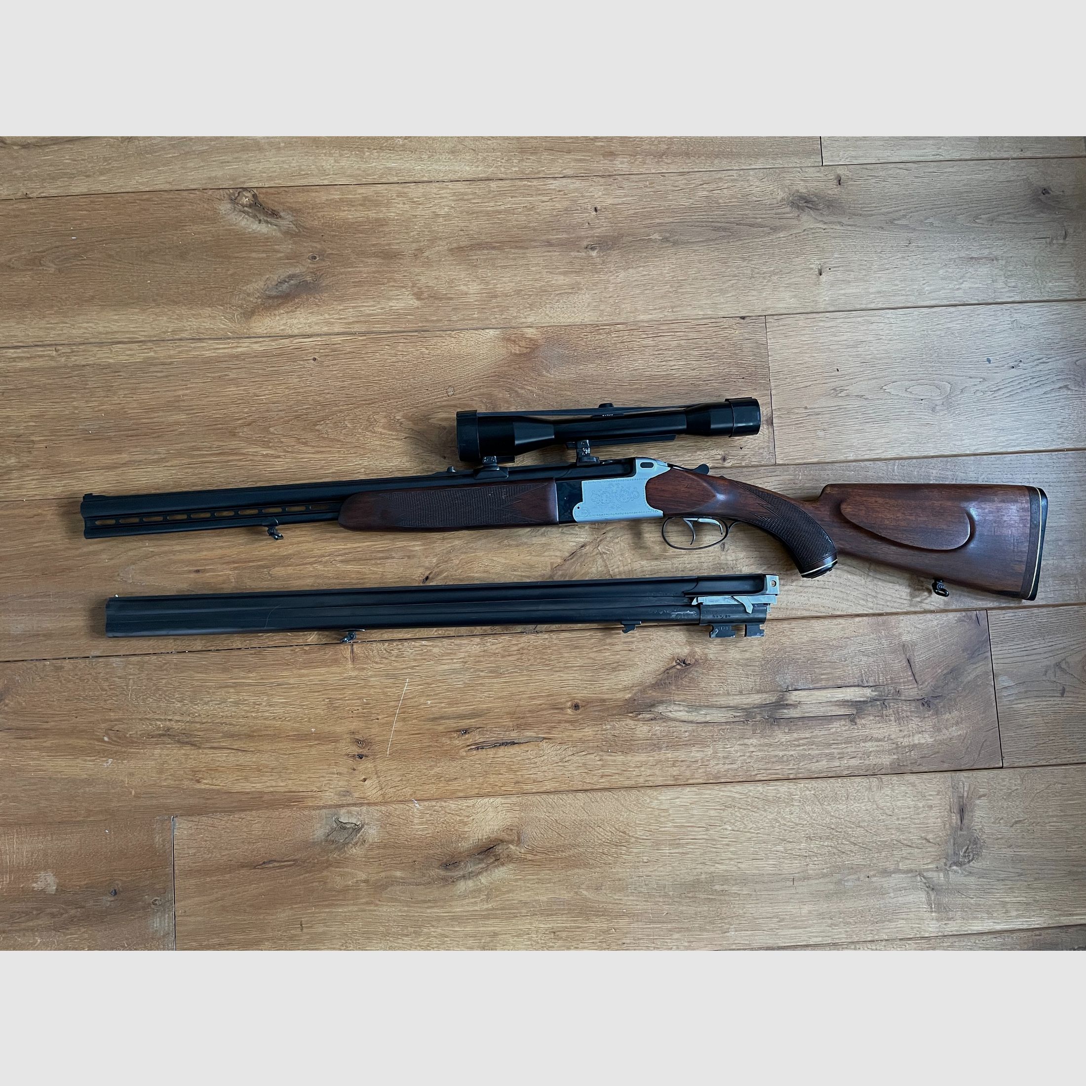 BBF Pusta en 7*65R - 12/70 avec canon interchangeable BDF en 12/70 et lunette de visée S&B 6x42, image 4 sur 4