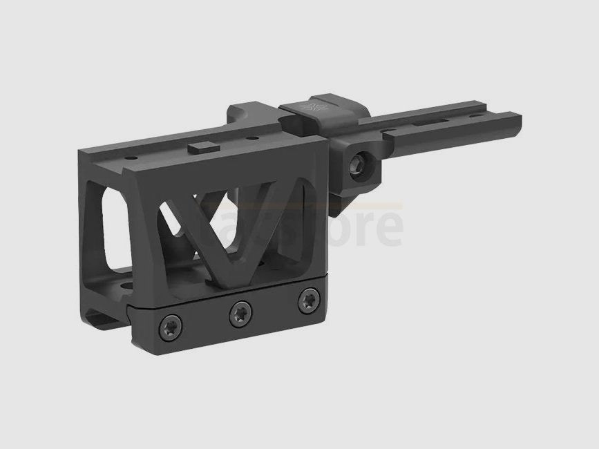 Vector Optics Scrapper Red Dot & Paragon Magnifier One Piece Picatinny Mount - Black